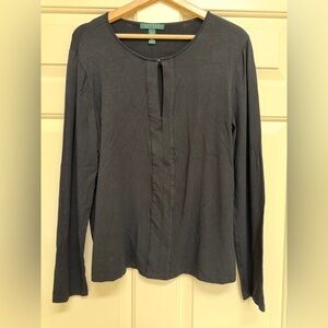 Ralph Lauren Black Long Sleeve Women's Top